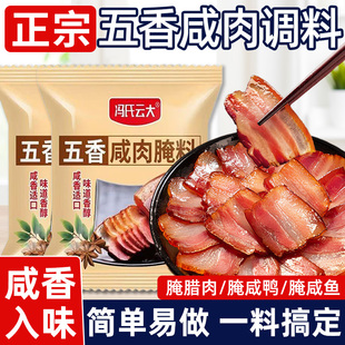 五香咸肉腌料官方旗舰店腌鱼料腌肉腊肉腌鸡鸭咸肉调味料香料家用