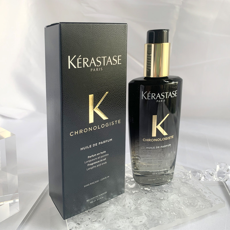 卡诗黑钻鱼子酱精油100ml修复发质顺滑发丝护发精油国内现货