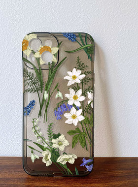 小众美术适用iPhone17Promax苹果15防摔13Pro华为P60软vivos19荣耀90OPPOReno7小米14手机壳nova13一加12女xr