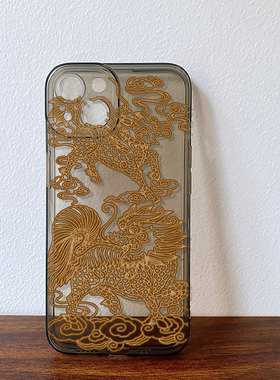 祥瑞神兽适用iPhone16Promax苹果15防摔13Pro华为P70软mate60vivox100荣耀90OPPOReno12小米14手机壳nova11男