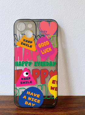 小众个性涂鸦适用iPhone16苹果15promax软14plus全包13Pro防摔12mini男女11手机壳xr新款xsmax保护套16Prop70