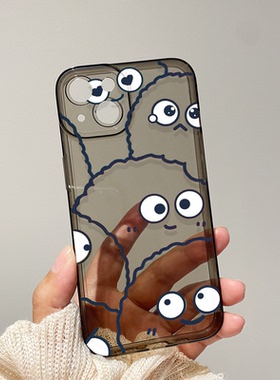 卡通可爱iPhone16promax苹果15手机壳14plus适用vivox200S19华为p70软OPPOReno13小米15红米k80三星s24一加11