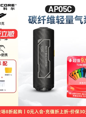 奈特科尔AP05C户外露营游泳圈睡垫气垫自动气泵便携式电动充气泵