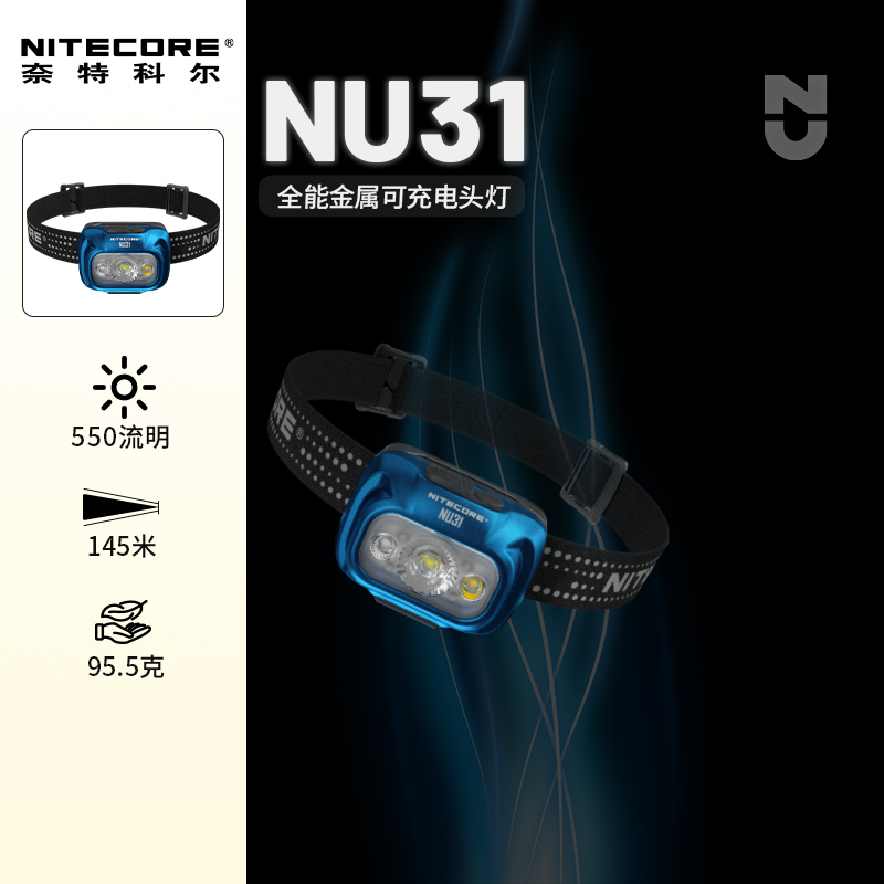 奈特科尔野钓钓鱼头灯新品