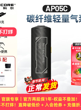 奈特科尔AP05C户外露营游泳圈睡垫气垫自动气泵便携式电动充气泵