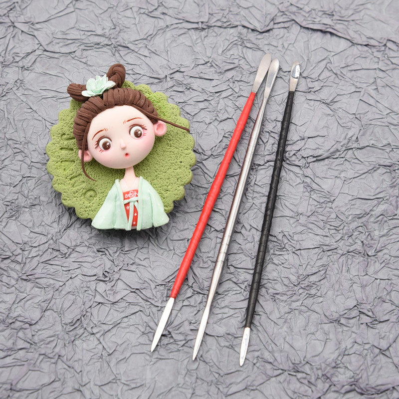 不锈钢雕塑工具单支开眼口双头抹刀 diy超轻粘土树脂土人偶开眼刀,玩具/童车/益智/积木/模型,粘土/超轻粘土,淘宝优惠券,粉丝福利购,淘宝优惠卷