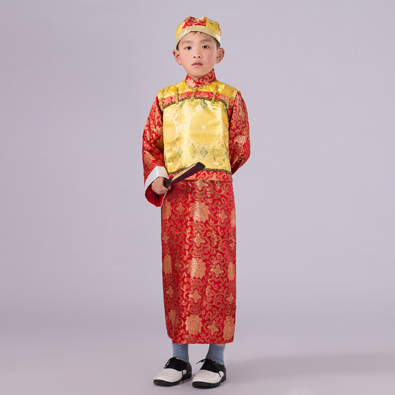 children ancient costume Qing Prince Elder Siye Beller Small landowners Master suit boy Ancient show clothingin the Women's clothing/Boutique , Costume/National costume/Stage costumes , National costume/Costumes  category - from Buy2taobao.com to provide professional Taobao agent buy service