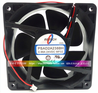 全新正品NSTECH PSAD2A238BH变频器 散热风扇 DC24V 0.88A 12cm