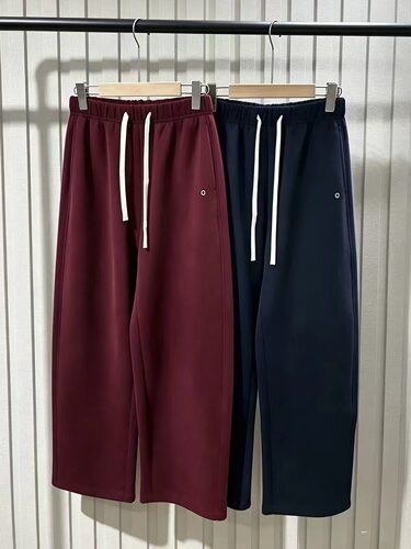 【active系列】正品休闲裤2026秋新品保暖松紧腰阔腿裤MBF3PATT17