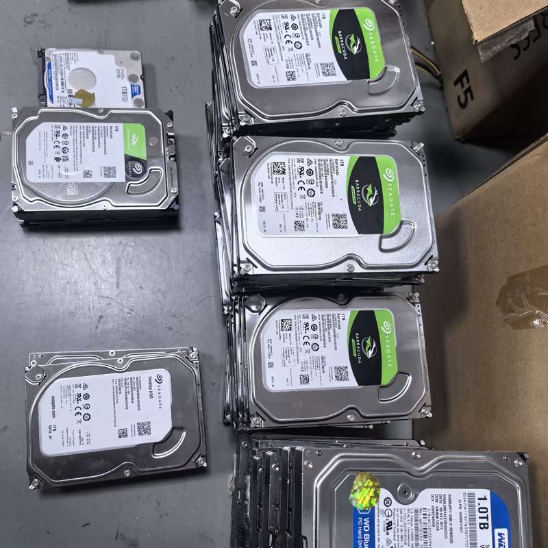议价-#机械硬盘 1T硬盘 希捷西数硬盘42个打包出-可维修图片