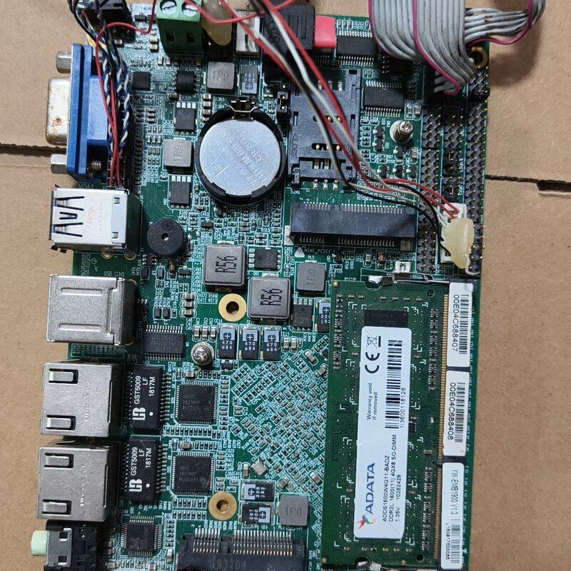 议价-出J1900工控主板，拆机件，带ADATA DDR3内存条，-可维修