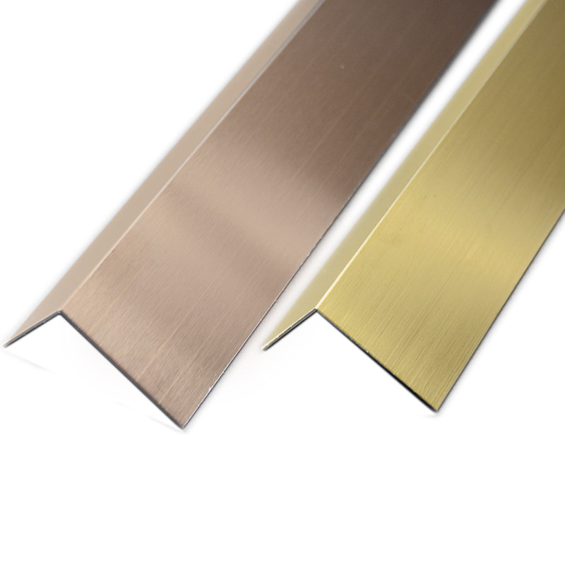 金属钛金条复式轻奢装饰护角条不锈钢封边条卧室背景墙装修踢脚线