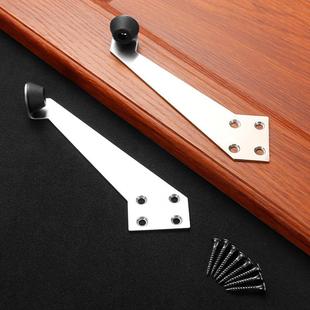 定位90度平开门不锈钢限位器卫生间酒店房门防撞墙门顶门挡臂门阻