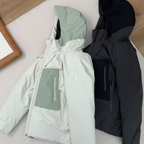 日系DST高端线~羽绒填充滑雪服女