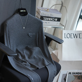 虫小小 A79E 女毛衣内搭打底秋冬季 气质通勤半高领修身 显瘦针织衫