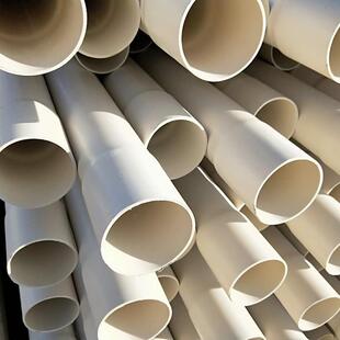 PVC给水管厂家PVC-U农田灌溉管白色塑料给水管排水排污水管