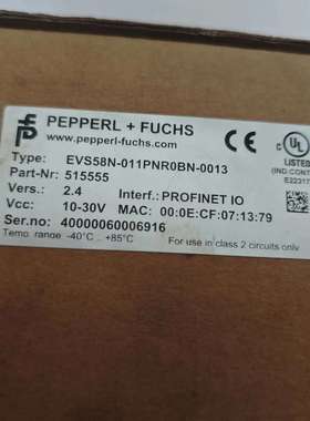 EVS58N-011PNROBN-0013倍加福编码器原-议价；