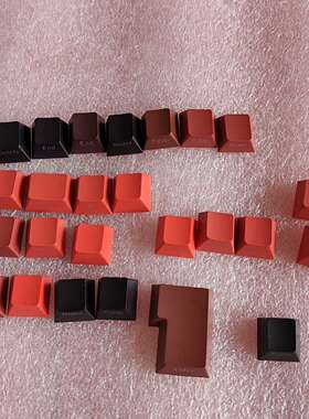 小呆虫GK104 PRO配键帽，碳火，慕白-议价