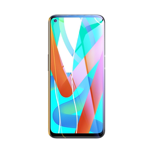 适用Realmev13钢化膜realmev11手机膜realmev5贴膜realmev3全屏oppo保护膜realme抗蓝光v13高清v11防摔v5/v3