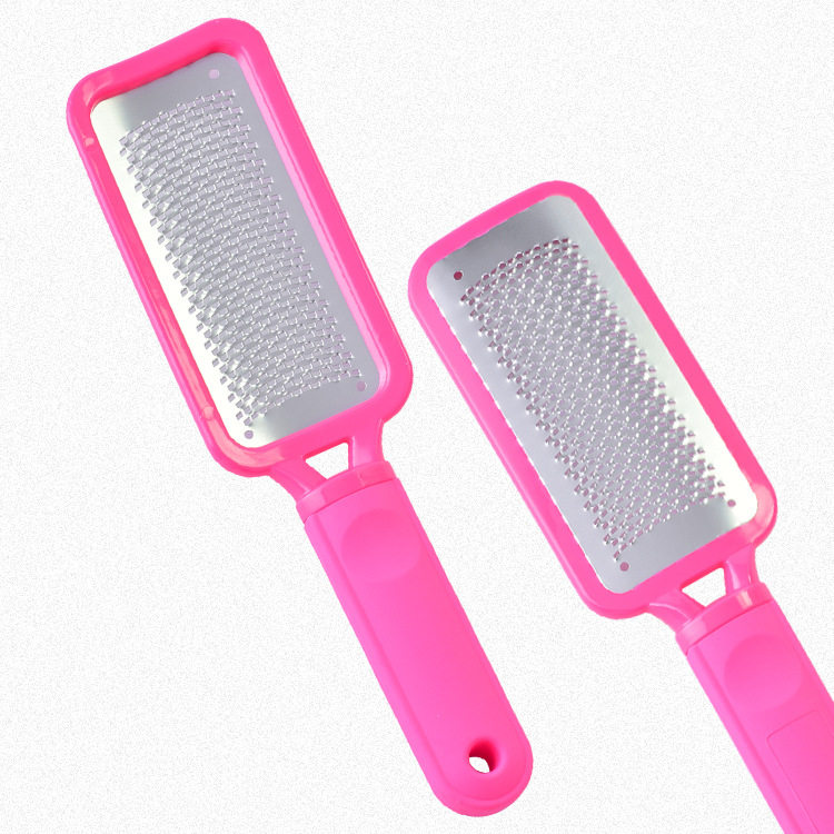 现货磨脚器不锈钢304橡塑搓脚板死皮刨去老萤足部护理工具