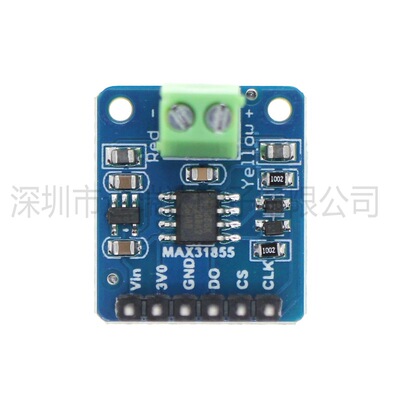 MAX31855 热电偶模块，‑200℃ 至 +1350℃ K 型热电偶模块