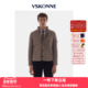 VSKONNE威斯康尼羽绒服男休闲轻薄修身 短款 白鹅绒羽绒服外套