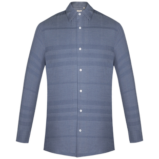 VSKONNE威斯康尼商场同款长袖衬衫男混纺微弹易打理中青年长衬男