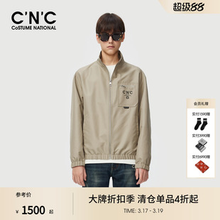 运动休闲男夹克商场同款 CNC男装 户外薄款 新款 轻奢立领外套 25秋季
