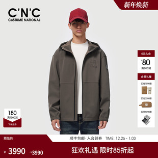 都市通勤男士 新款 夹克外套品牌logo青年连帽茄克 25冬季 CNC男装