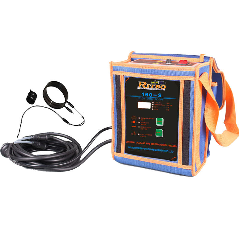 ritmo瑞泰博全自动塑料pe虹吸同层排水焊机背包电管箍熔接机ritbo