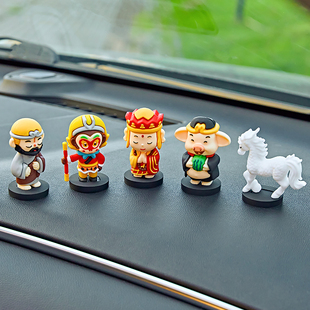 西游记汽车摆件中控台车载装饰品车内孙悟空唐僧车内饰品摆件