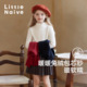 儿童高领针织衫 堆堆领保暖打底衫 新款 LittleNaive女童毛衣冬季