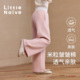 儿童外穿卫裤 Little 新款 肌理感时髦运动长裤 Naive女童休闲裤 秋季