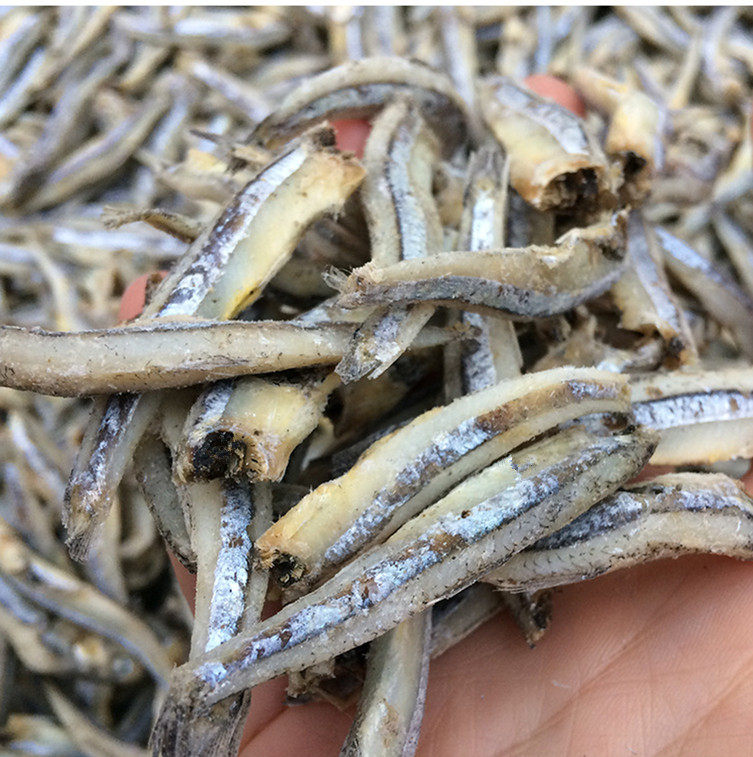 海鲜生晒野生去头小鱼干 干货散装海蜒小公仔鱼干黑海燕鱼干包邮