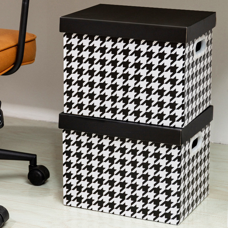 纸质礼物收纳箱纸箱有盖储物箱办公文件筐衣物整理箱学生装书箱子,收纳整理,收纳箱,淘宝优惠券,粉丝福利购,淘宝优惠卷