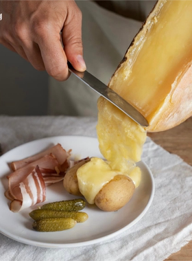 法国进口Raclette热融奶酪车轮芝士 丽芙朵拉克莱干酪夏克里特