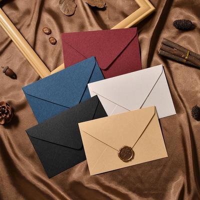 羊绒信封信纸生日贺卡情书表白