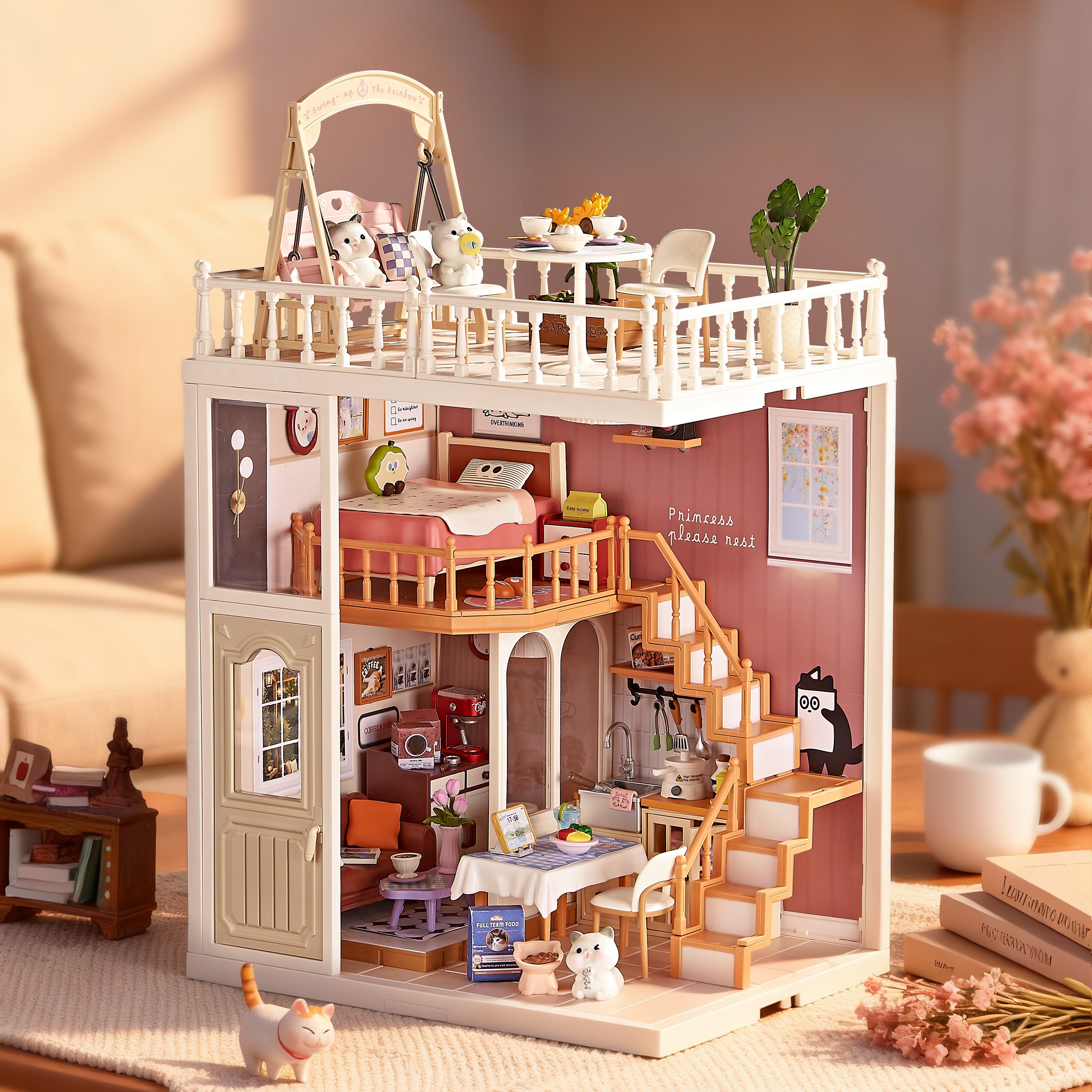 超级世界diy小屋拼装小房子模型