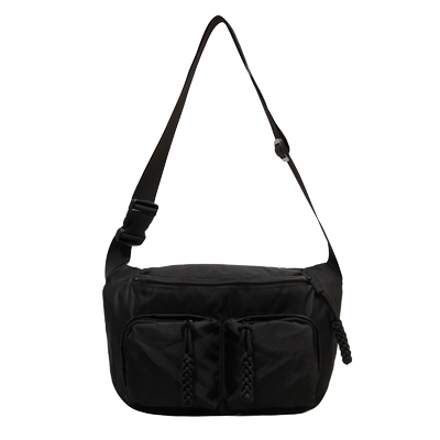 工装斜挎包女大容量通勤运动胸包