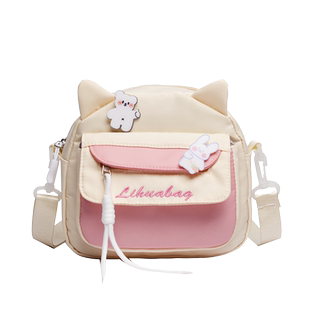 儿童挎包女童可爱春游包包2025新款小学生女孩洋气背包斜挎小包女