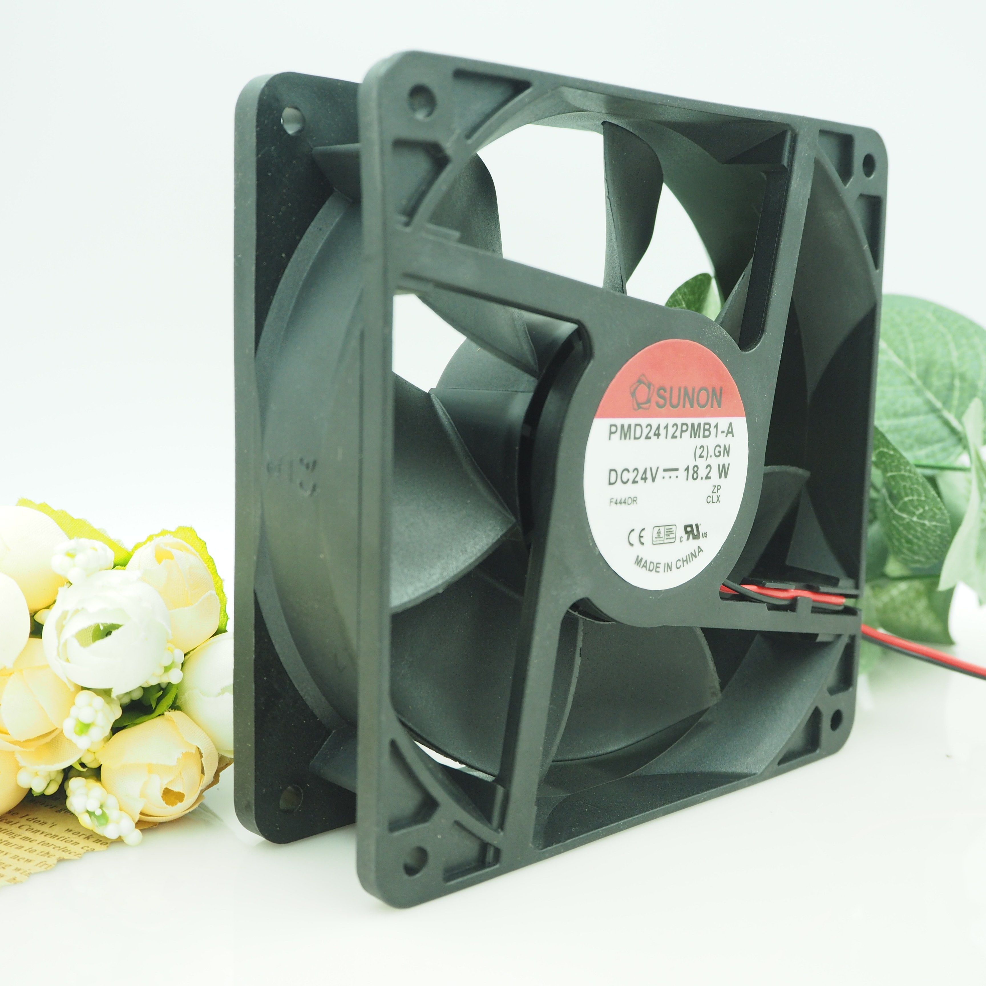 全新SUNON建准PMD2412PMB1-A (2).GN 12038 24V 18.2W 变频器风扇