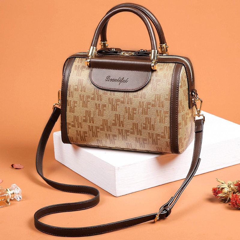 包包女2020夏季新款时尚斜挎包大容量欧美波士顿枕头单肩手提包