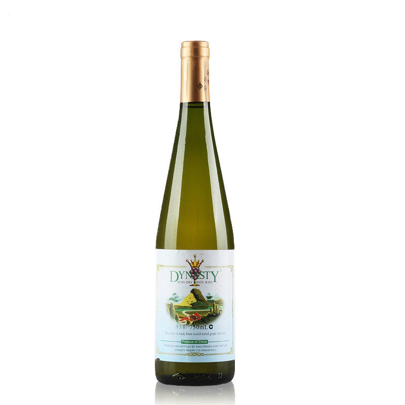 王朝白葡萄酒经典半干天津出品
