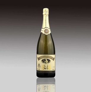 张裕气泡酒1.5L 大瓶婚庆汽泡酒 加气庆祝可以喷的张裕苹果起泡酒