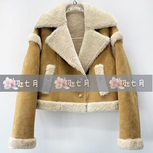 速发id女装国内代购专柜正品57221058原1999【小七月】25冬 外套