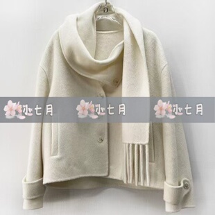 速发 id女装国内代购专柜正品57234049原2399【小七月】25冬 大衣