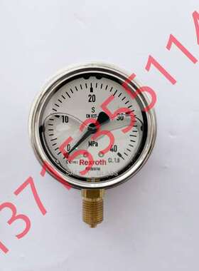 R972016706 0-40MPa REXROTH力士乐压力表 EN837-1 R900027262