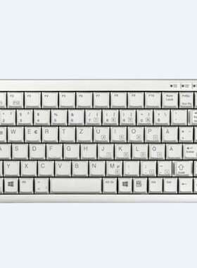 樱桃Cherry G84-4100LCAGB-0 USB工控键盘 白色 英文 83键