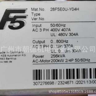 KEB变频器F5  28F5E0U-Y04H维修议价