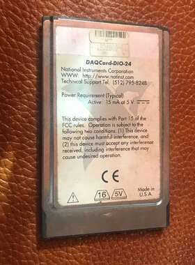 春田谷NI DAQCard-DIO-24 议价出售